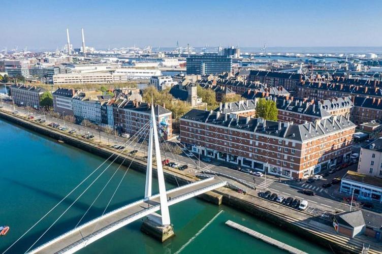 Appartement Le Cocon sur les Quais - 4 pers - Parking privé à Le Havre Extérieur photo